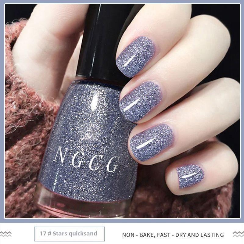 Новый 28-цветный лак для ногтей, без запекания, без разрывов, маслянистый, новый летний цвет, звездный, красочный, фиолетовый