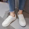 Размер 32-43, женские белые туфли для скейтборда, студенческие спортивные повседневные кроссовки для прогулок и путешествий, обувь на плоской подошве для отдыха