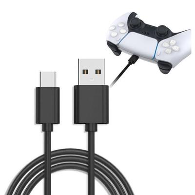 USB Type-C Совместимый для ручки Ps5 Зарядный кабель Шнур питания Зарядный провод Совместимый для