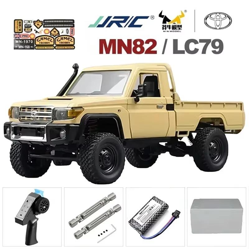 RE02MN82S MN82 Toyota Rc 4x4 Rc МАШИНКА 2.4г 1/12 Полномасштабный Внедорожный Радиоуправляемый RC Гусеничный АВТОМОБИЛЬ Детская Радиоуправляемая Машинка Игрушка Подарок