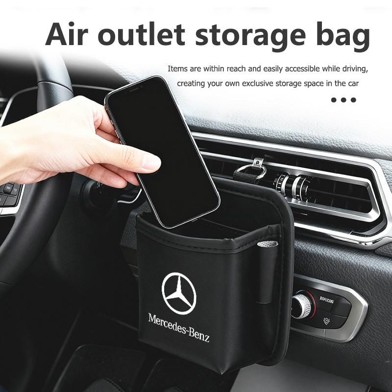 For Benz Car General Air Outlet Glasses Phone Holder Storage Box Auto Accessories CITAN VITO SPRINTER CLS SLK Sport ML C200 C260 Y6