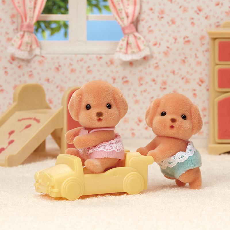 [Toytron] 5425 Sylvanian Families Toy Poodle Twins