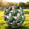 Demon Slayer Printed Size 5 Standard Football, Waterproof PU Training Soccer Ball for Outdoor Sports
