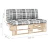 Outdoor Center Sofa Pallet Design Pressure Treated Pine Wood