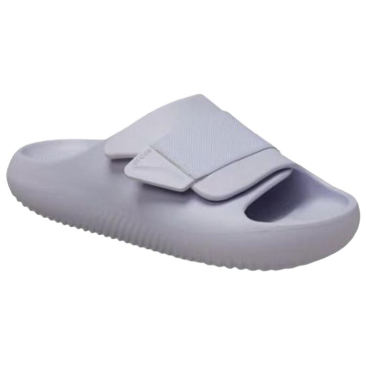 Crocs Мягкие Удобные Тапочки для Ног Унисекс Сиреневые