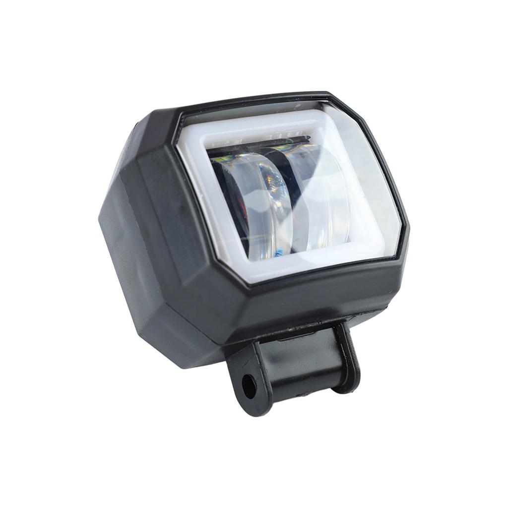 3-дюймовые светодиодные фары для мотоциклов с синей апертурой 20 Вт, водонепроницаемые, яркие, квадратные противотуманные фары для