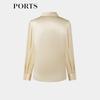 PORTS Women's Scarf-Collar Blouse