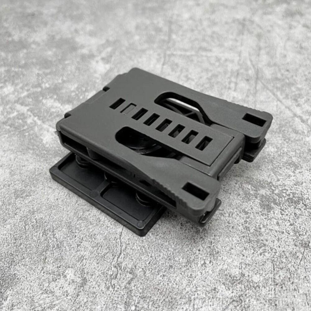 360 Degree Rotation Plastic Quick Clip Buckle Mouting Screw Sheath Quick Clips Belt