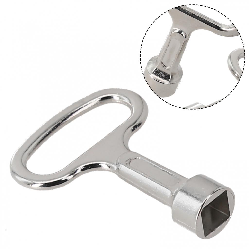 Ключ для отопления, квадратные ключи, ключ для вентиляции отопления, серебристый