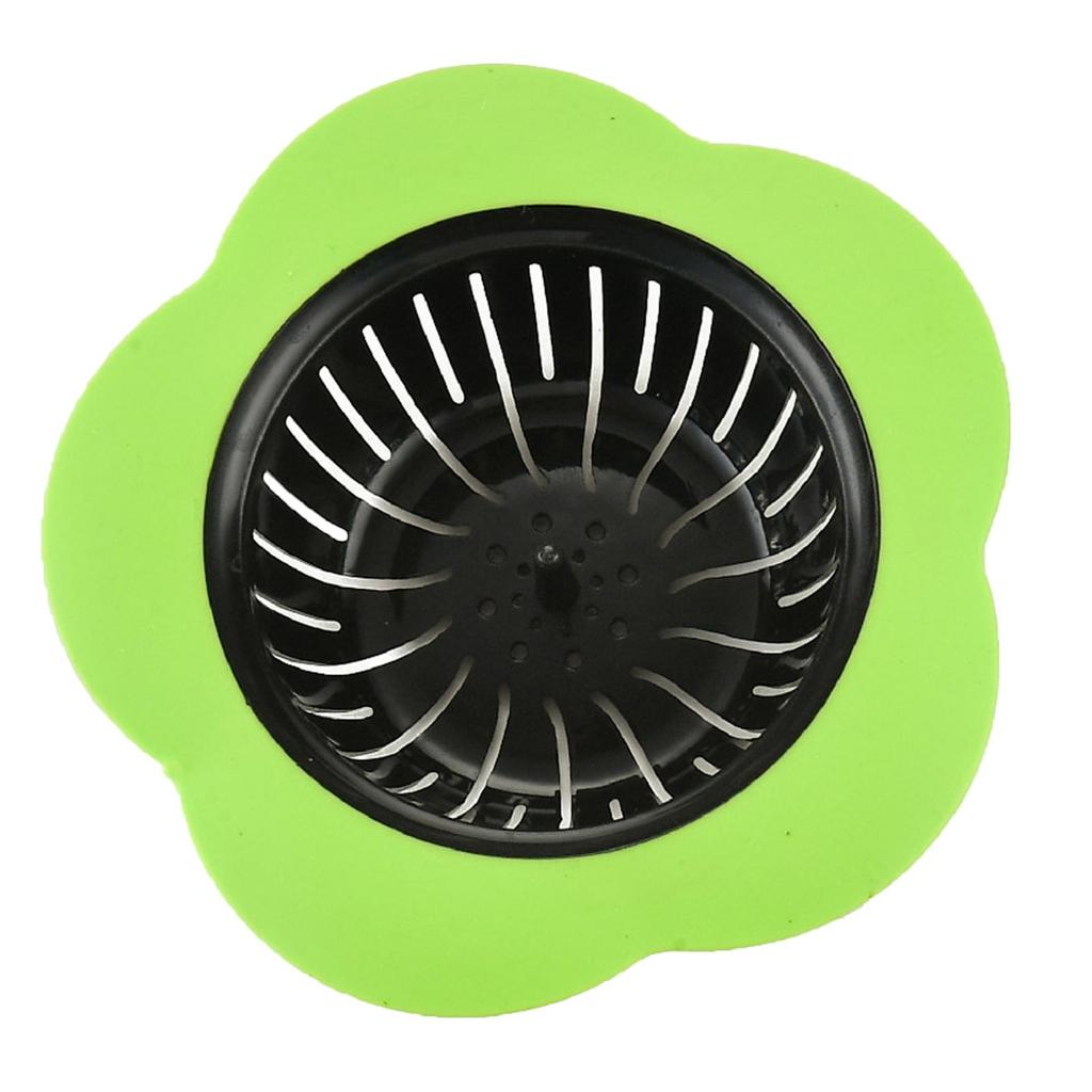 Sagit Flower Shaped Silicone TPR Kitchen Sink Strainer Bathroom Shower Sink Cover Sewer Filter Bathroom Tool