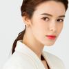 Серьги-гвоздики 14K с кубическим цирконием от ELLE Jewelry (Золотая булавка) ELGPEE312
