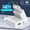USB Charger 5V 2A Power Adapter Travel Universal Mobile Phone Chargers For iPhone Samsung Xiaomi Redmi EU/US Wall Charging Plug