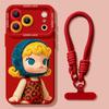 Мультяшный силиконовый чехол для телефона для iPhone 12-17: Милый и мягкий дизайн