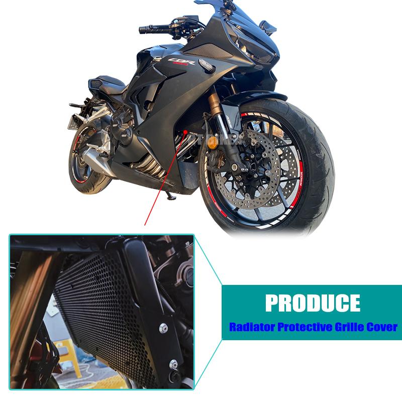 New Radiator Guard Protector Grille Cover Protection For Honda CB650R CBR650R CBR 650R CB 650R 2019 2020 2021 2022 2023