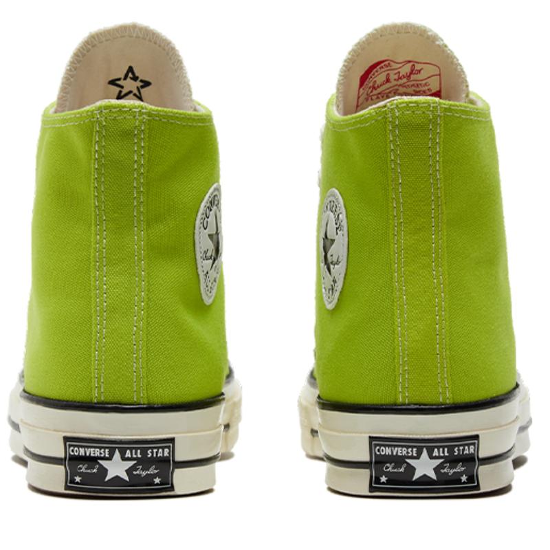 Converse 1970-е Chuck Taylor All Star Модные высокие парусиновые унисекс конфетно-зеленые