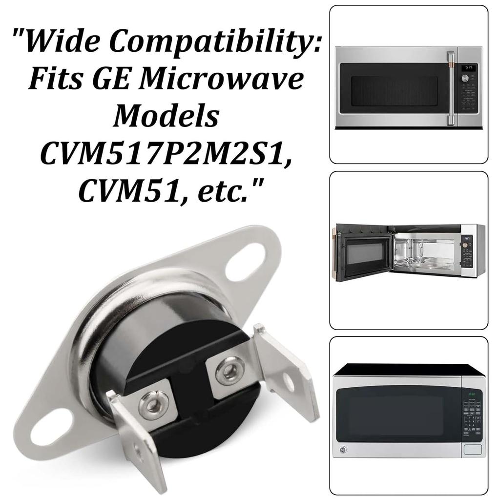 Для KSD-40LC 70 Термостат Тепловой Предохранитель Переключатель для Микроволновой Печи GE, Нормально Замкнутый