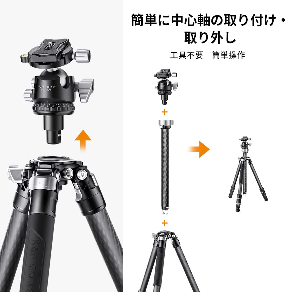 Tripod Concept Carbon Camera carbon Полная высота 4 гайки фиксатор Регулируемый 35 мм низкий центр 28 мм трубы Грузоподъемность для цифровой зеркальной камеры Canon Nikon Sony