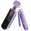 RUIZU Компактный USB MP3-плеер 64 ГБ, Совместимость с Bluetooth 5.3, Автоматическое повторное подключение, Зажим в комплекте, Совместимость с автомобильным креплением, Портативный музыкальный плеер, FM Ра