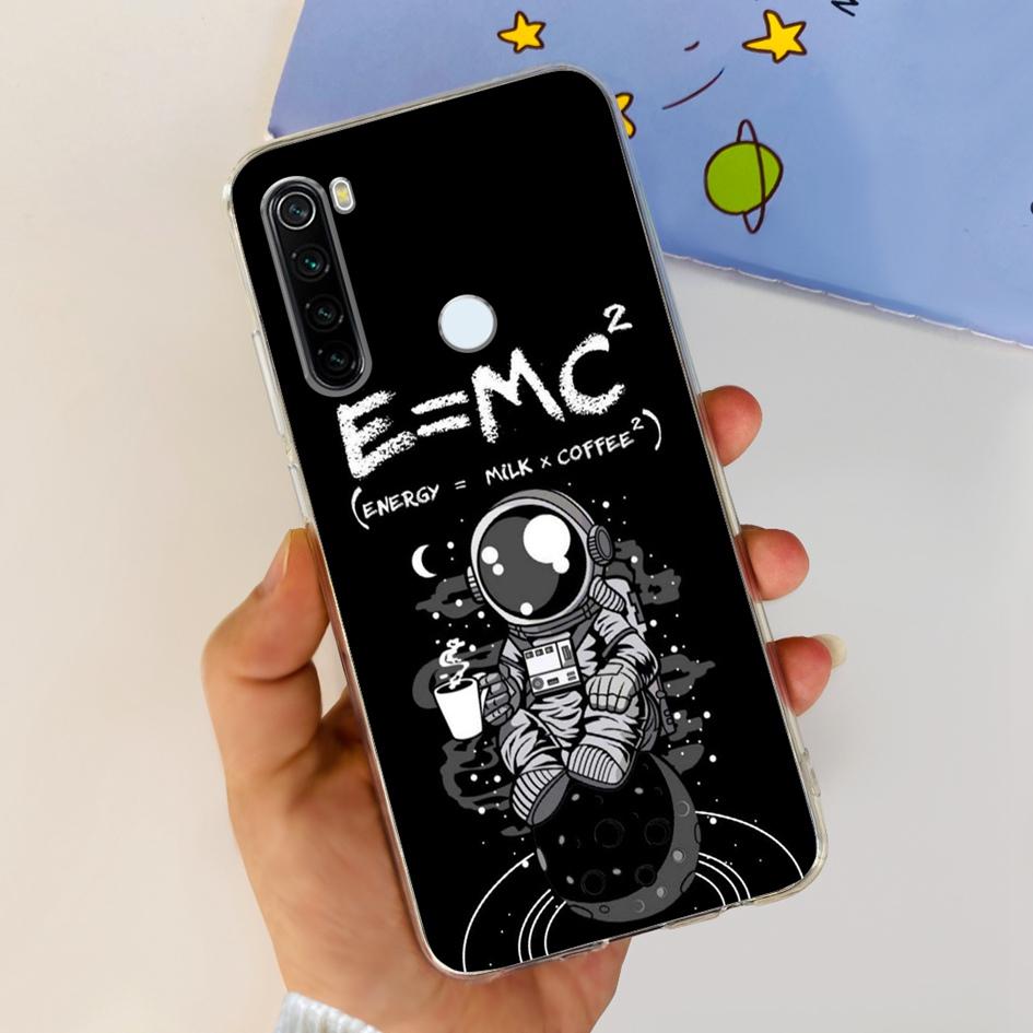 Для Xiaomi Redmi Note 8 Чехол Милый Мультяшный Мягкий Силиконовый Чехлы Для Телефона Для Xiaomi Redmi Note 8T 8 t Чехол На Redmi Note8 Задняя Крышка