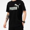 Puma Футболка с круглым вырезом и коротким рукавом с логотипом, топы унисекс, черная 847182-01
