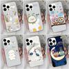 Чехол для Apple iPhone 15 14 13 12 11 Pro Max X XS XR SE Cute Cat Owl Прозрачный противоударный матовый мягкий силиконовый чехол с защитой от падения для бампера iPhone