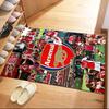 Arsenal Floor Rug Office Rug Suitable for Bedrooms Balcony Study room Entryway Anti-slip Rug Office home decor Best for Christmas