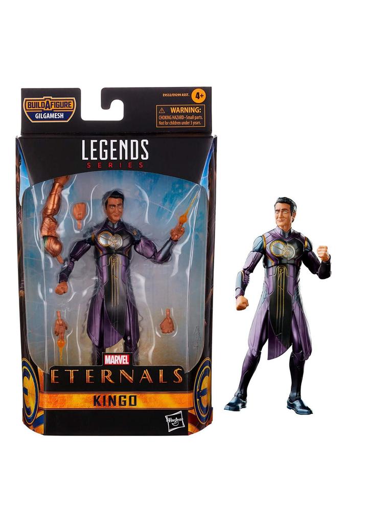 Hasbro Marvel Legends Фигурка персонажа с деталями Вечные/Кинго 6 дюймов E9532, Оригинал, Собери фигурку