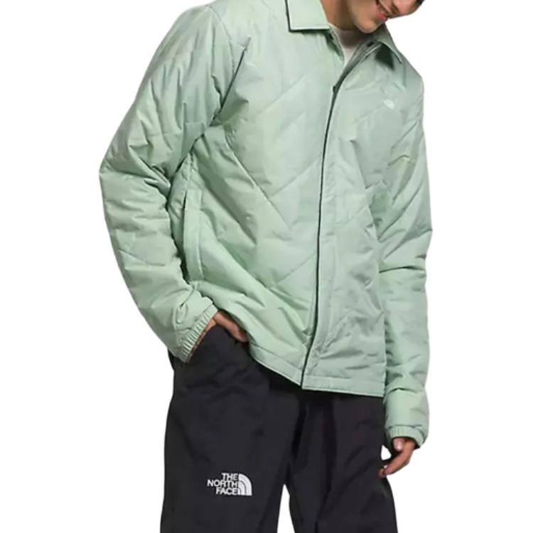 THE NORTH FACE Afterburner Insulated Flannel Jackets & Coats Men's Green NF0A82V3-I0G