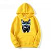 Tideway Cat Print Новый свитер с капюшоном, мужской весенний свободный топ с длинными рукавами в ленивом стиле