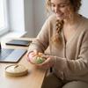 Bao Bun Stress Relief Toy with Steamer Basket 10cm Random Expression Soft Sensory Fidget for Desk and Office Use