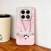 For Poco M8 Pro Phone Case Creative Letters Camera Protection Bumper For Xiaomi Poco M 8Pro Soft Smooth Liquid Silicone Housing