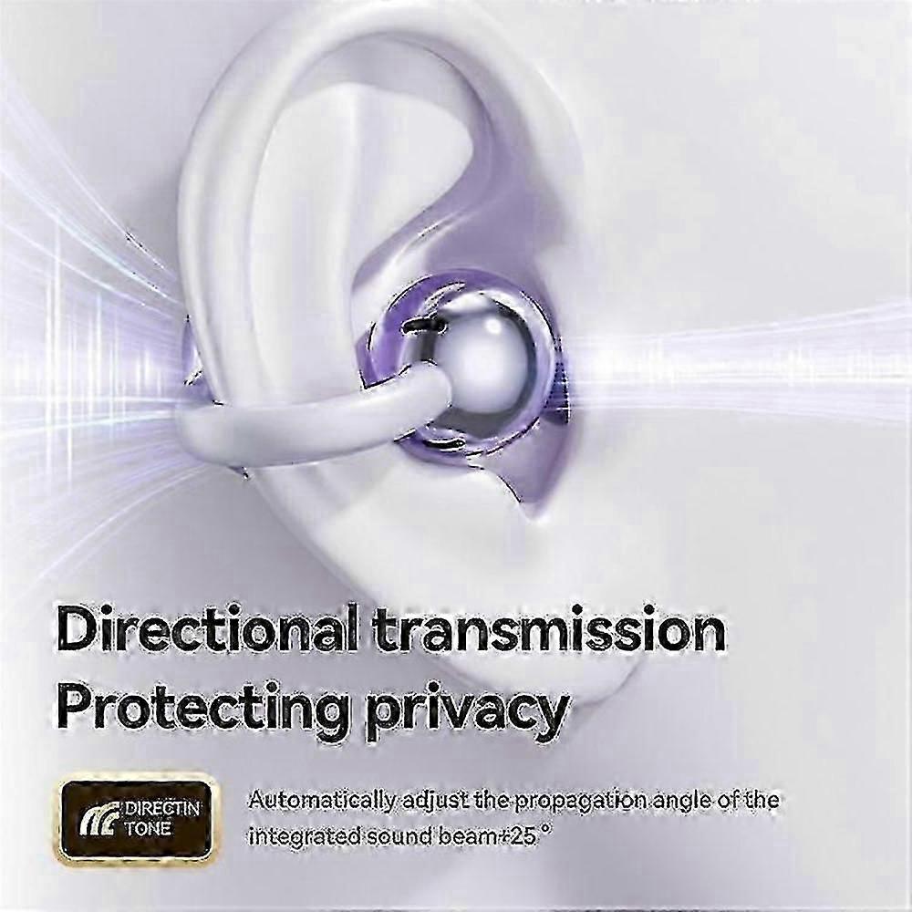 M91 Ear Clip Earbuds Wireless Bluetooth Headphones Noise Reduction Earphones