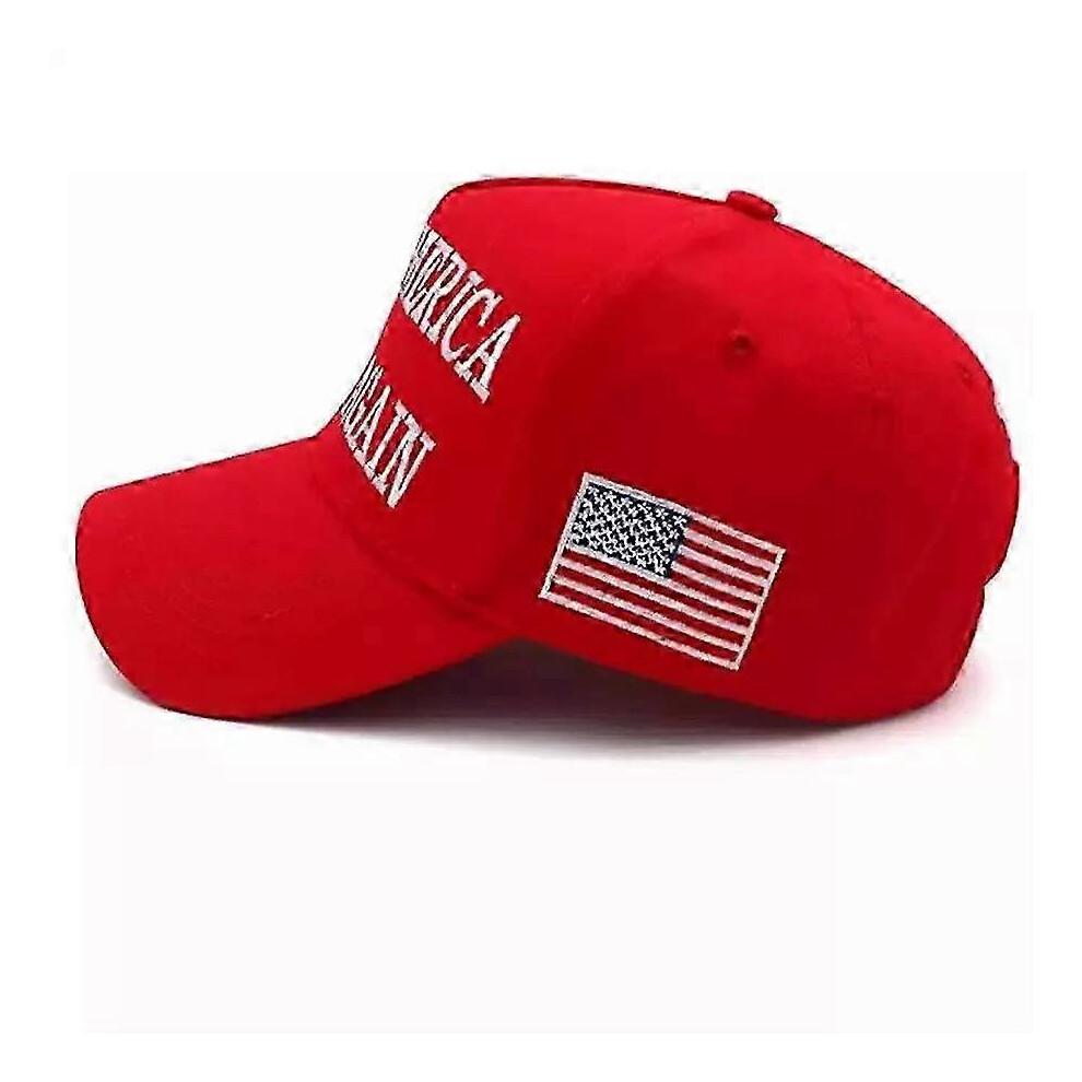 Трамп 2024 MAGA КРАСНАЯ Кепка 45-47 Бейсболка Сделать Америку Снова Великой