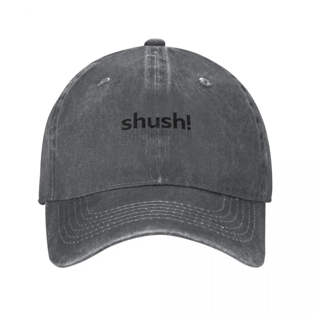 Shhh Shush Baseball Cap Golf Hat foam party Hat sailor cap for Unisex Dropshipping Caps Unisex Womens