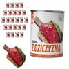 TufTuf Wet Dog Food Venison Can 24x800g Luncheon Meat