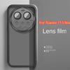 For Xiaomi 15 Ultra Transparent Camera Lens Film Silicone Case for Xiaomi Mi 14T 15 Pro 13 15ultra Shockproof Bumper TPU Cover