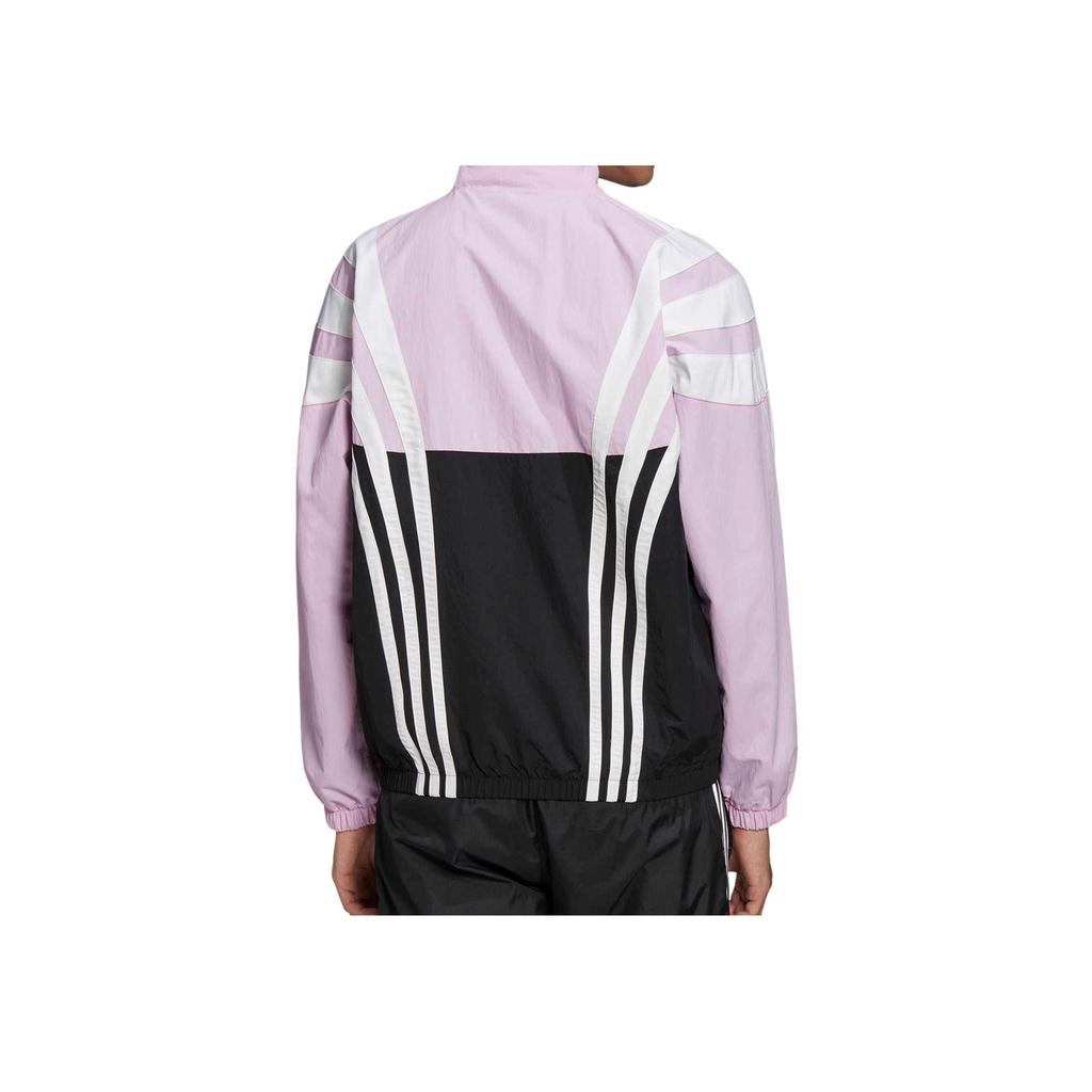 adidas Оригиналы Ретро Balanta 96 Спортивная куртка с контрастной молнией Мужские куртки Розовые EE2339