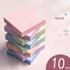 Блокноты с липкими заметками Morandi с сильной адгезией: Большие однотонные самоклеящиеся полоски для использования студентами