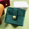 Wedding Rings Bearer Box Square Rings Display Case Simple Jewelry Organizer  Couple
