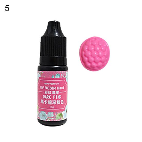 УФ Смола Клей Ультрафиолетового Отверждения Краситель Пигмент DIY Ювелирные Изделия Ремесло Украшение