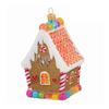 Gingerbread House Christmas Decoration Resin Gingerbread Christmas Tree Hanging Ornaments for Tree Holiday Party Home Decor