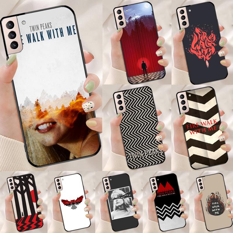 Fire Walk With Me Twin Peaks Чехол для Samsung Galaxy S25 Ultra S9 S10 S20 S21 S22 Plus S23 FE S24 Ultra