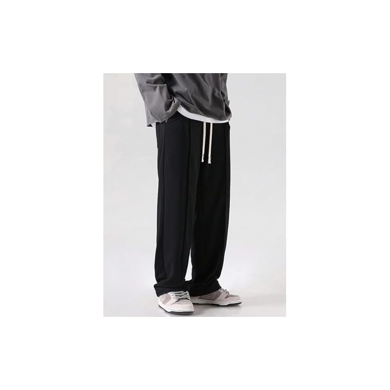 Greciilooks Regular Trouser Loose Fit | Sports For Men Stylish Track Pant | Track Pants | Plain Track Pant (In, Alpha, M