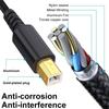 1м/2м/3,0м/5м USB Type C на USB B Кабель для передачи данных Простое подключение Принтеров Сканеров и Цифровых Пианино к Телефонам Планшетам