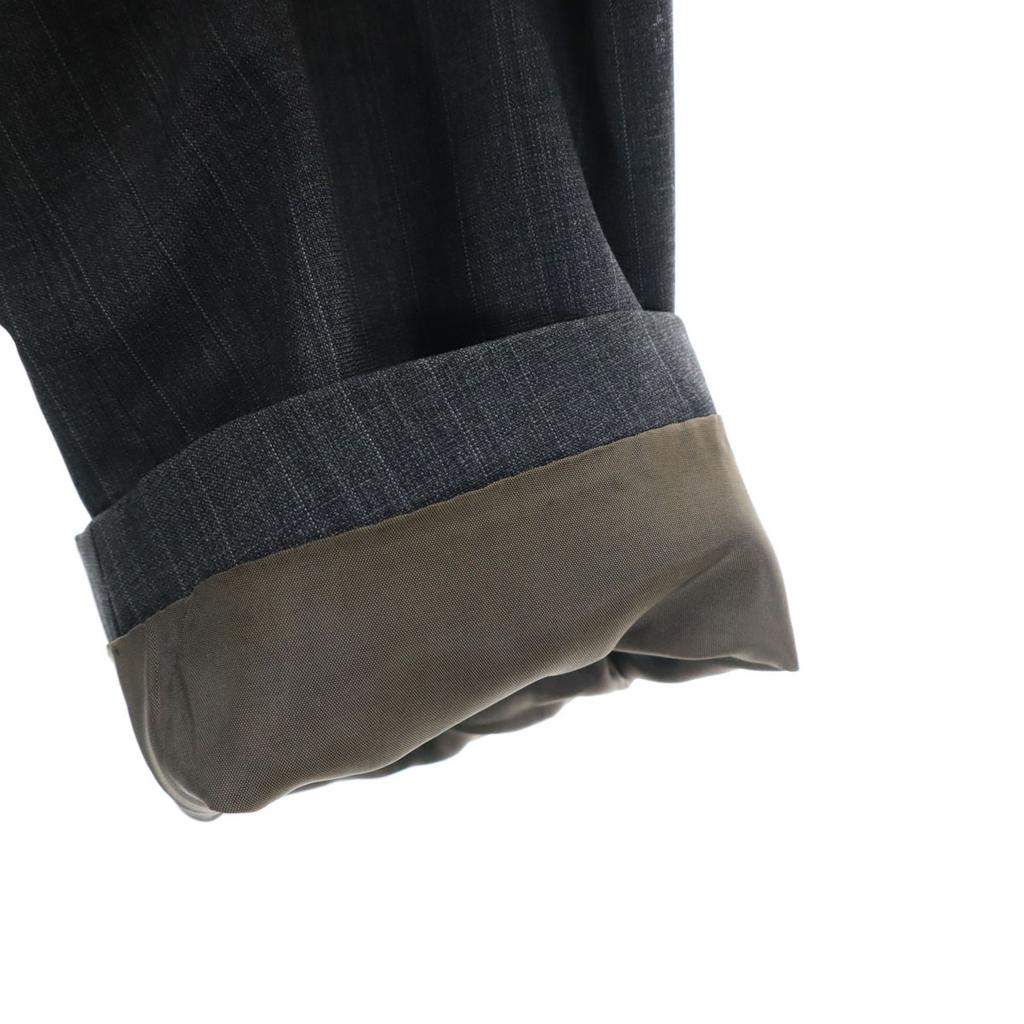 Brooks Brothers Striped Pattern Suit Setup Gray Men's Used