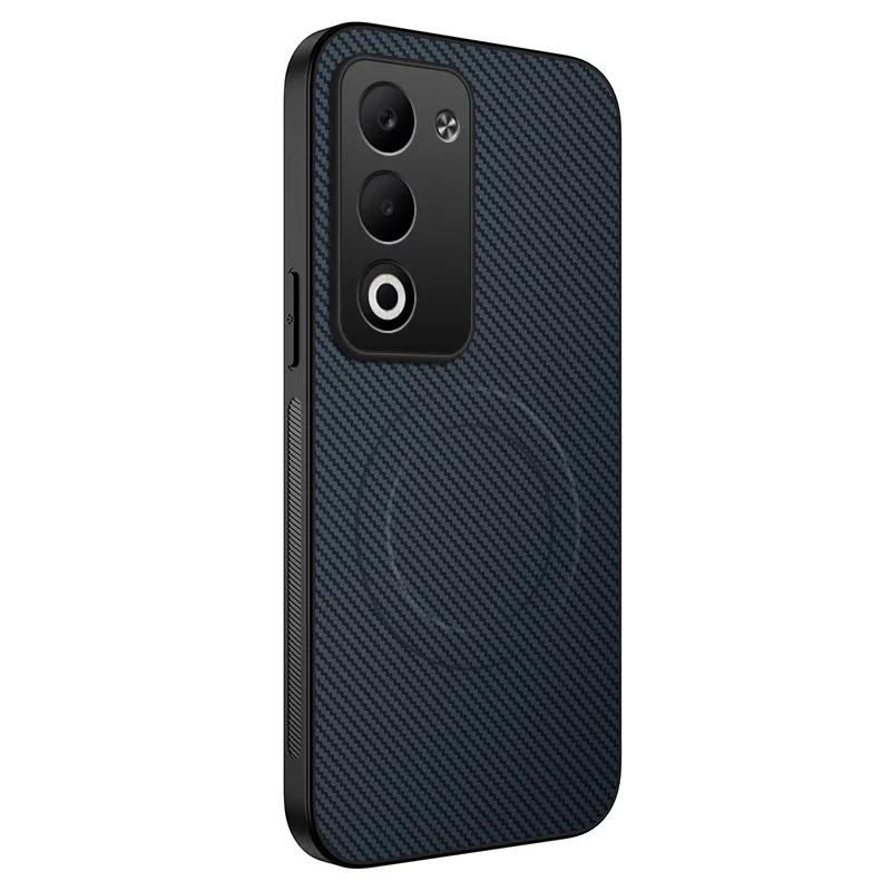 Магнитный силиконовый чехол для OPPO A5 Pro A5i A40m A60 A3x 5G 4G Беспроводная зарядка PU кожа Противоударный Мягкий чехол Чехлы для телефона