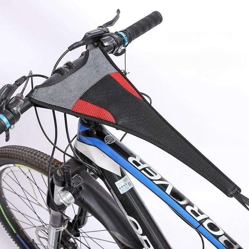 Bicycle Sweat Net Sweat Guard Strip for Road Mountain Bike Exercise Bike Training Anti Slip Absorbent Reusable Washable