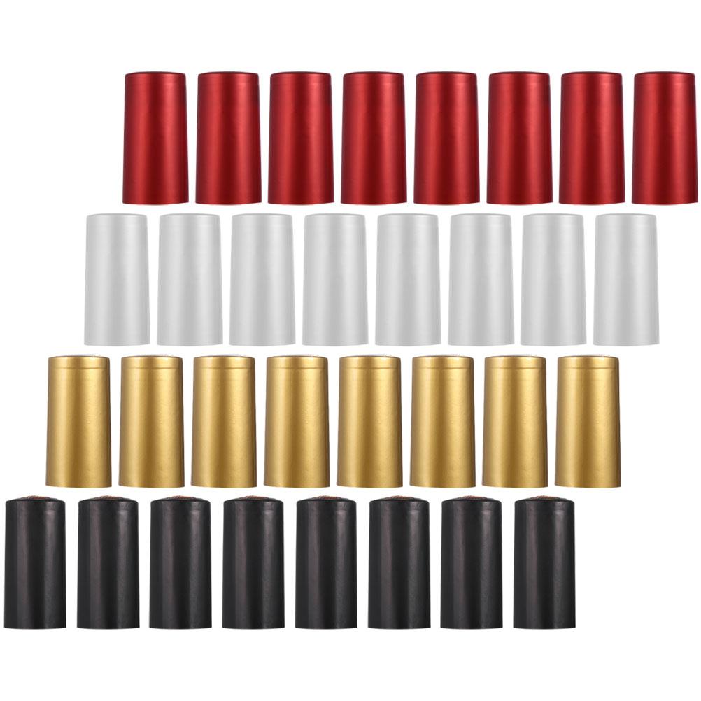 200 шт. термоусадочные колпачки, герметизирующие крышки для бутылок, пробковые заглушки для бутылок, аксессуары, термоусадочные пленки для бутылок