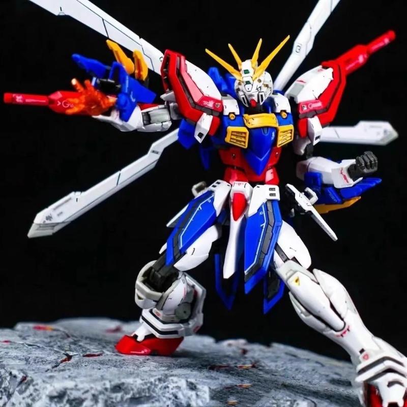 Rg 1/144 Гандам Бог Gf13-017Njii Сборная Модель Набор Фигурка Действия Пластиковая Модель Изысканные Настольные Украшения Подарок-Сюрприз для Мальчика