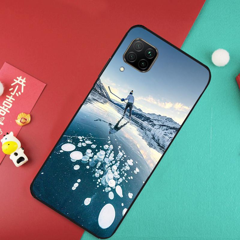 Pond Hockey For Huawei Nova Y73 Y70 Y72 Y60 Y90 Y61 Y91 8i 7i 11i 12i 12s 9 10 SE P20 P30 P40 Lite Case